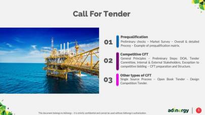 Call for Tender