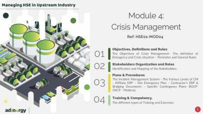 Emergency Preparedness - Crisis Management