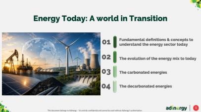 Energy Today: A World in Transition 