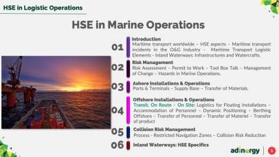 H2SE in Marine Operations