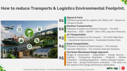 How to reduce Logistics environmental footprint ?