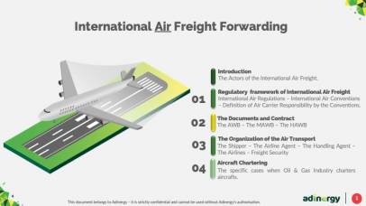 International Air Freight Forwarding