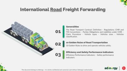 International Road Freight Forwarding