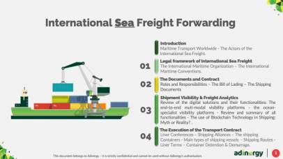 International Sea Freight Forwarding
