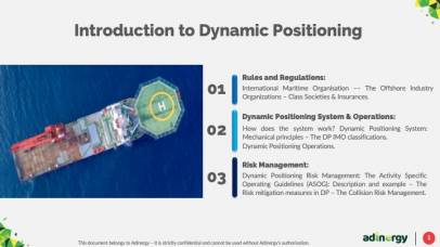Introduction to Dynamic Positioning