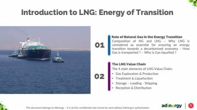 Introduction to LNG: Energy of Transition