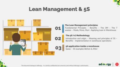 Lean Management and 5S