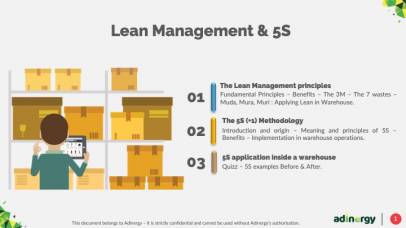 Lean Management and 5S