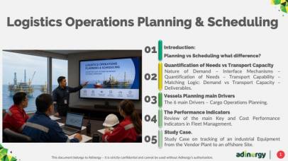 Logistics Operations Planning & Scheduling