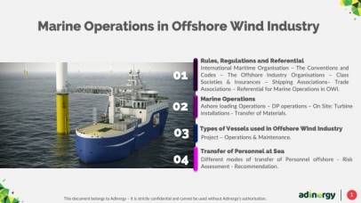 Marine Operations in Offshore Wind Industry