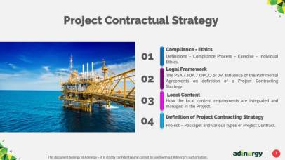 Project Contractual Strategy