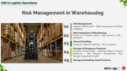 Risk Management in Warehousing