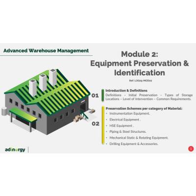 New module release: Equipment Preservation & Identification